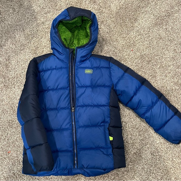 Boys Puffer Jacket size 7 - Picture 3 of 4